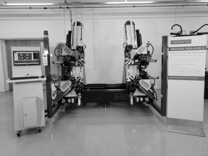 Wegoma WSA-4-LVE-S Compact Vertical Quad Welder