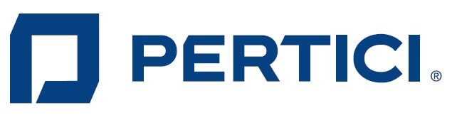 Pertici logo on white background